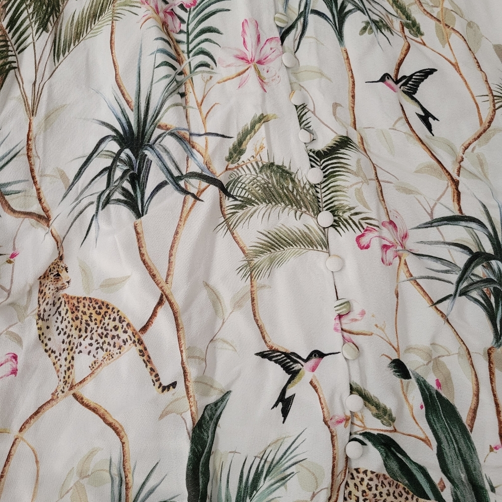 H&M Tie Detail Maxi Dress - Picture 4 of 7